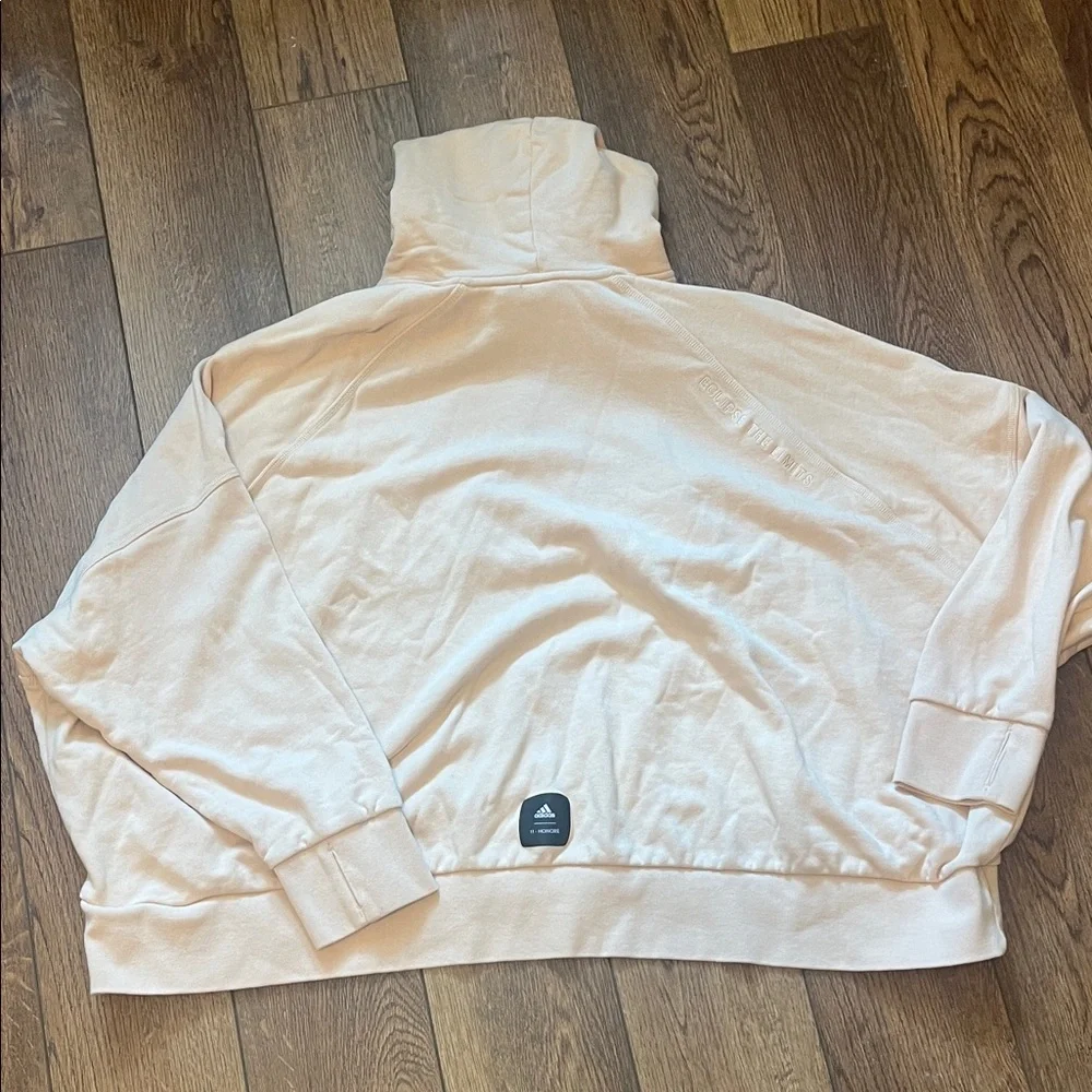 Adidas Women's Soft Pink Hoodie 4x - Picture 10 of 10